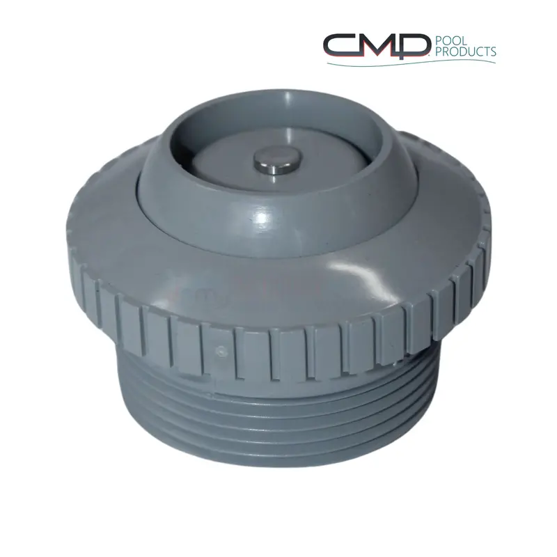 Cmp 1.5-Inch Gray Eyeball Return Fitting Featuring Integrated Check Valve 1