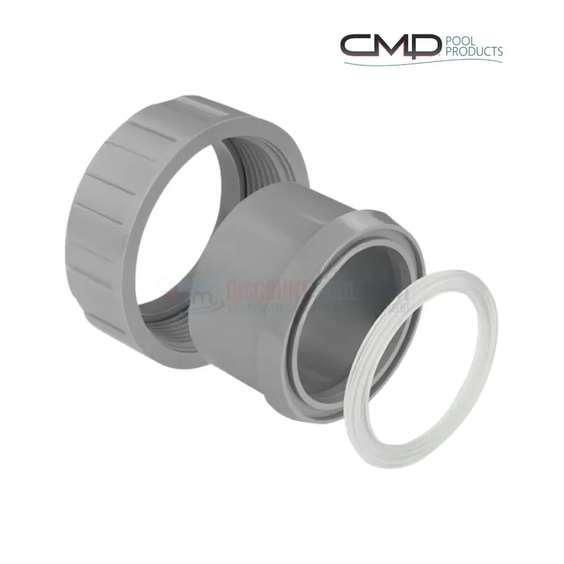 Cmp 2-Inch Pvc Union Connector For Raypak Heaters – 2-Pack (006723F / 21063-801-000) 1