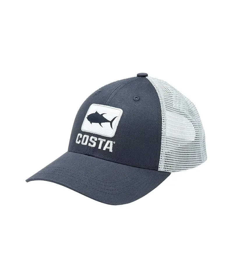 Costa Del Mar Tuna Waves Trucker Hat – Ocean-Themed Mesh-Back Cap 1