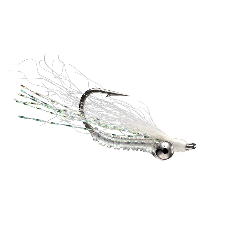 Crazy Charlie White Saltwater Fly Pattern 1
