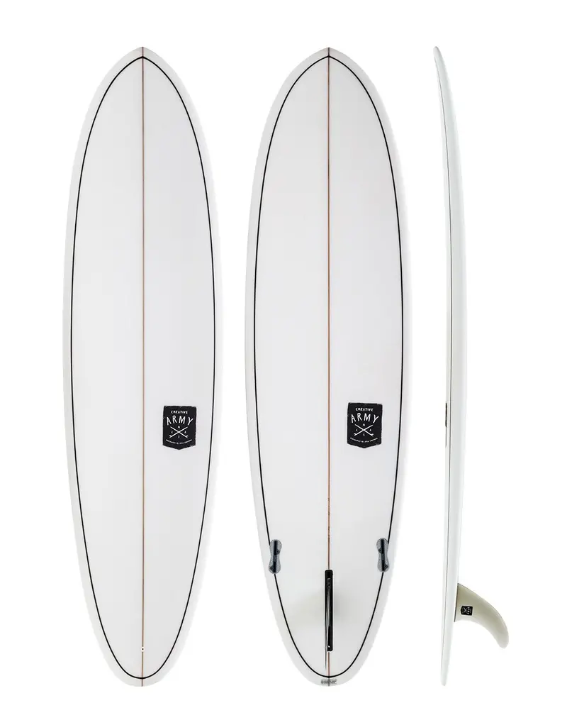 Creative Army Huevo Slx Retro Egg Skateboard Deck 1