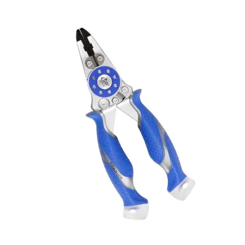 Cuda 7.5-Inch Fishing Pliers With Tungsten Carbide Cutters For Mono/Braid 1