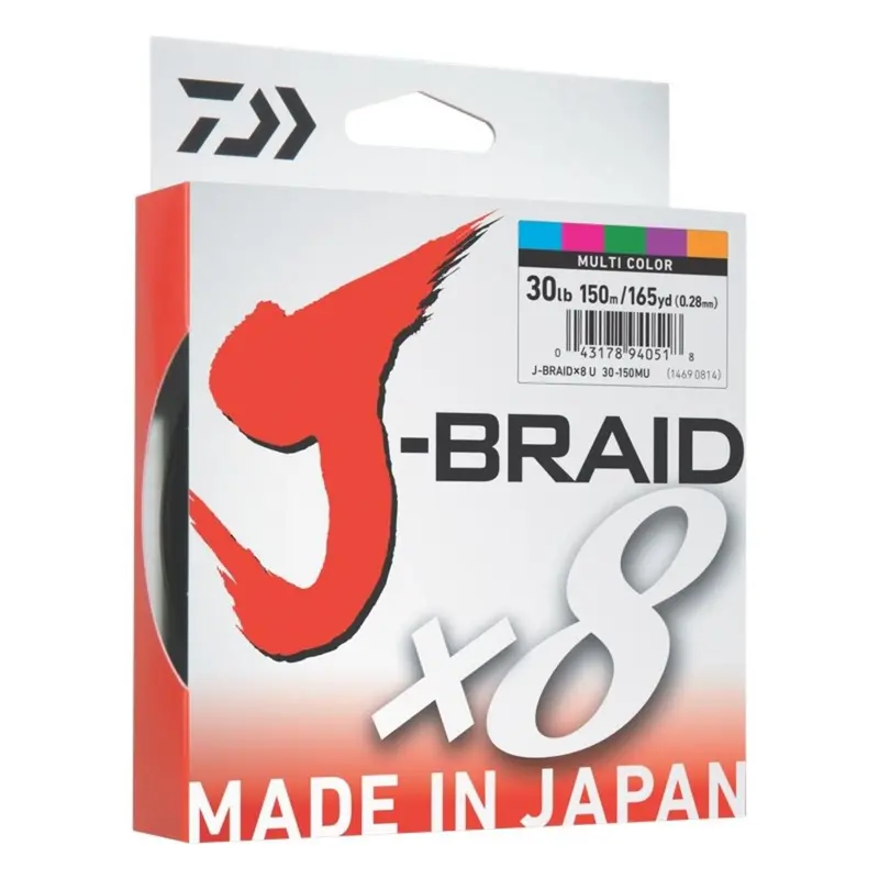Daiwa J-Braid X8 8-Strand Braided Fishing Line – Sold By The Yard 1