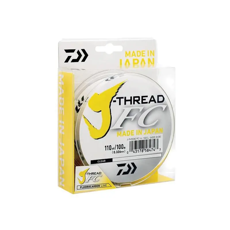 Daiwa J-Fluoro Premium Fluorocarbon Leader Material 1