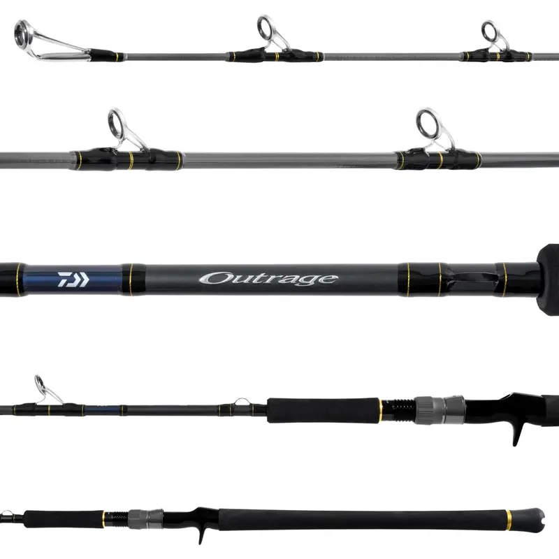 Daiwa Outrage Jigging Spinning Rod – Saltwater-Ready Design 1