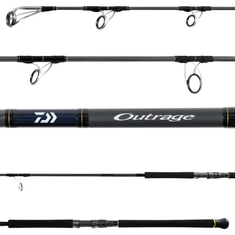 Daiwa Outrage Otr82Hfs Spinning Popping Fishing Rod 1