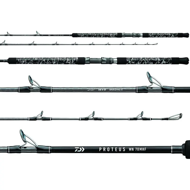 Daiwa Proteus Camo Winn-Grip Conventional Rods 1