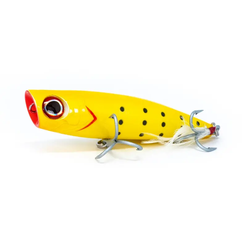 Dark Matter Fishaholic Pulsar Popper – Chicken Scratch Pattern 1