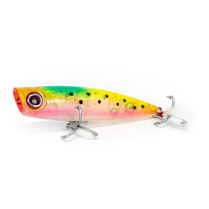 Dark Matter Fishaholic Pulsar Popper – Rainbow Bunker Finish 1