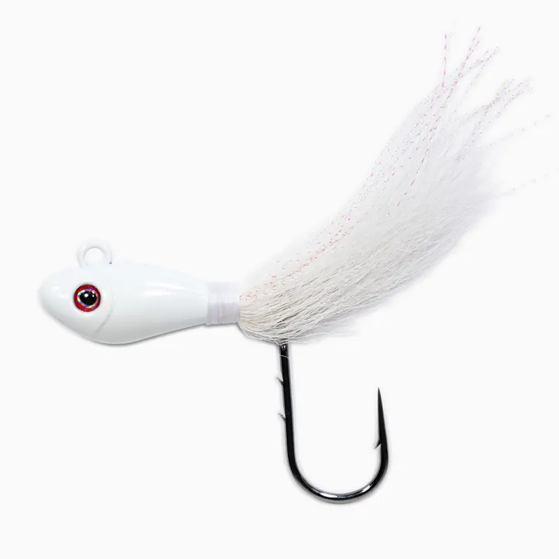 Dark Matter John Skinner Fluke Bucktails – Articulated Swing Hook Rig 3