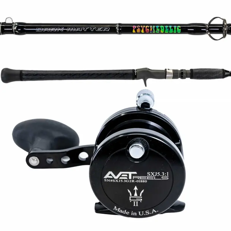 Dark Matter Psychedelic Avet Spinning Combo Kits 1