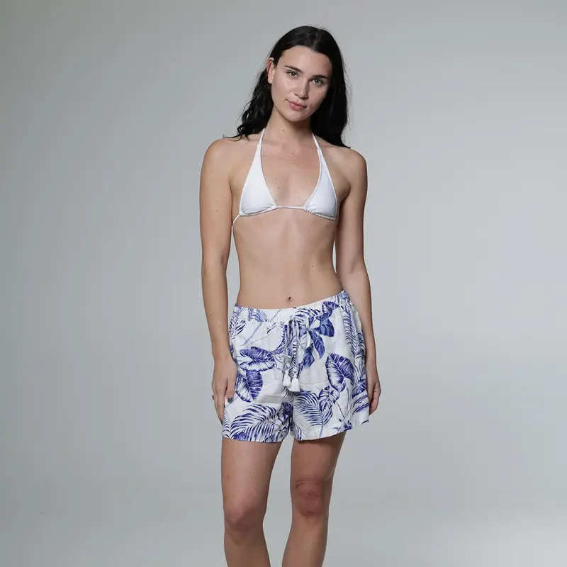 Del Cabo Drawstring Waist Shorts 1