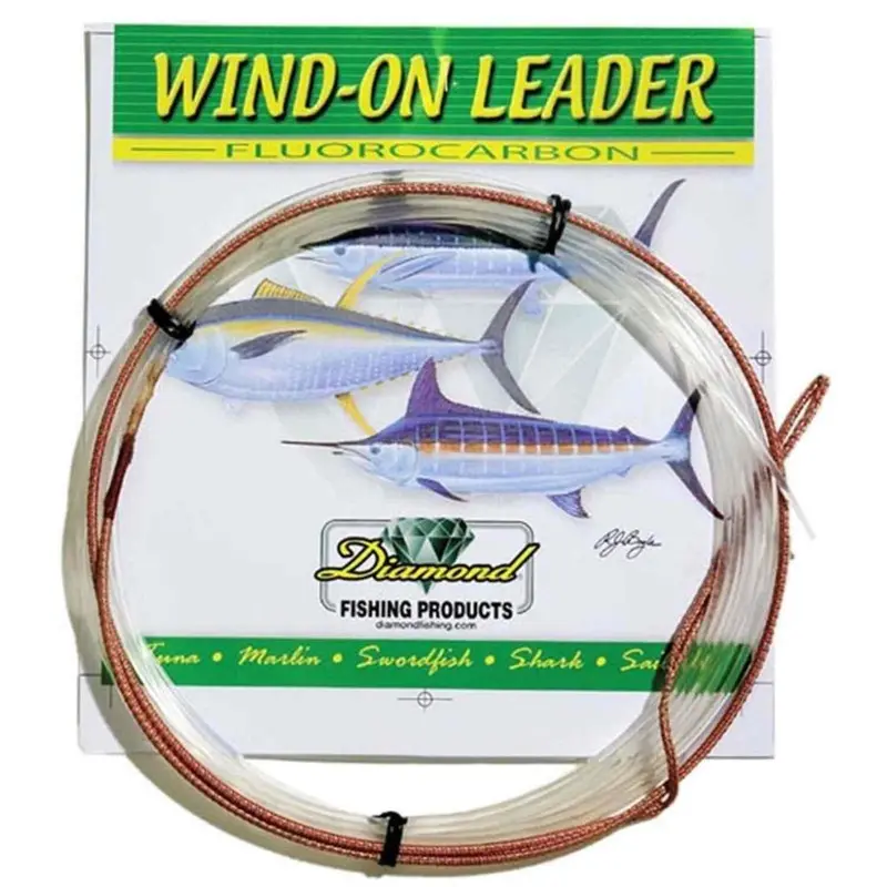 Diamond Fluorocarbon Wind-On Leader 1