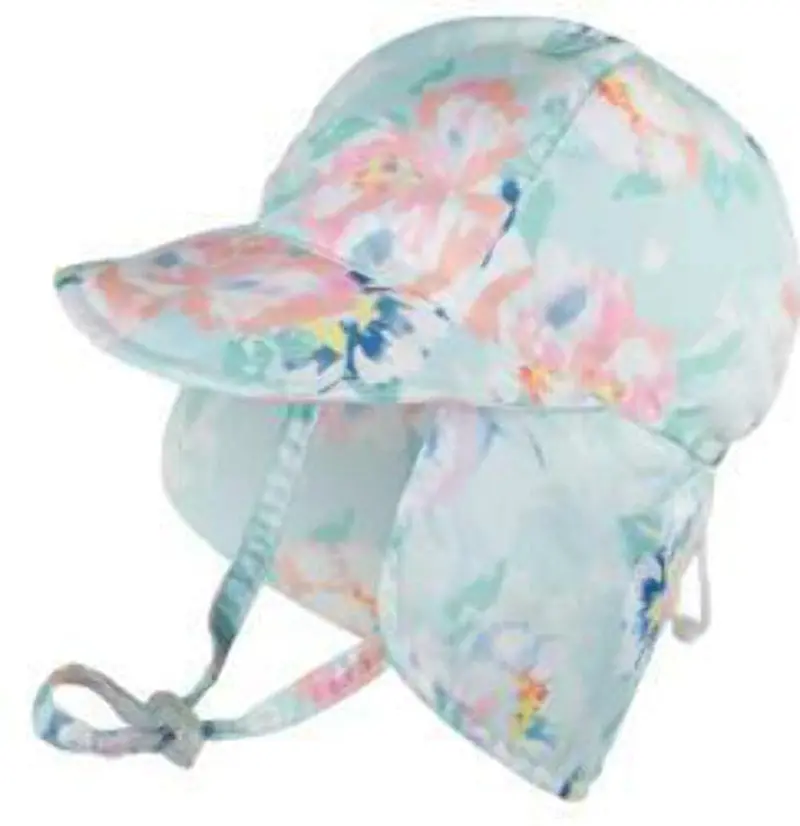 Dozer Baby Girls Bucket Hat – Peony Floral Print 1