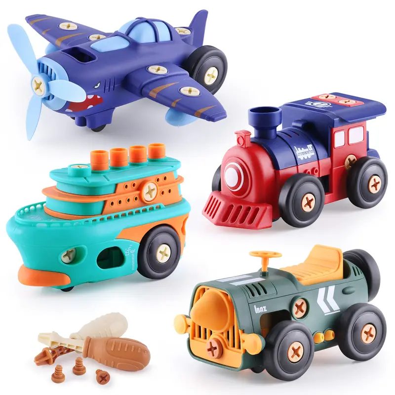 Electronic Assembly-And-Dismantle Vehicle Toy Set 1