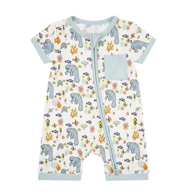 Emerson & Friends Short-Sleeve Baby Romper 1