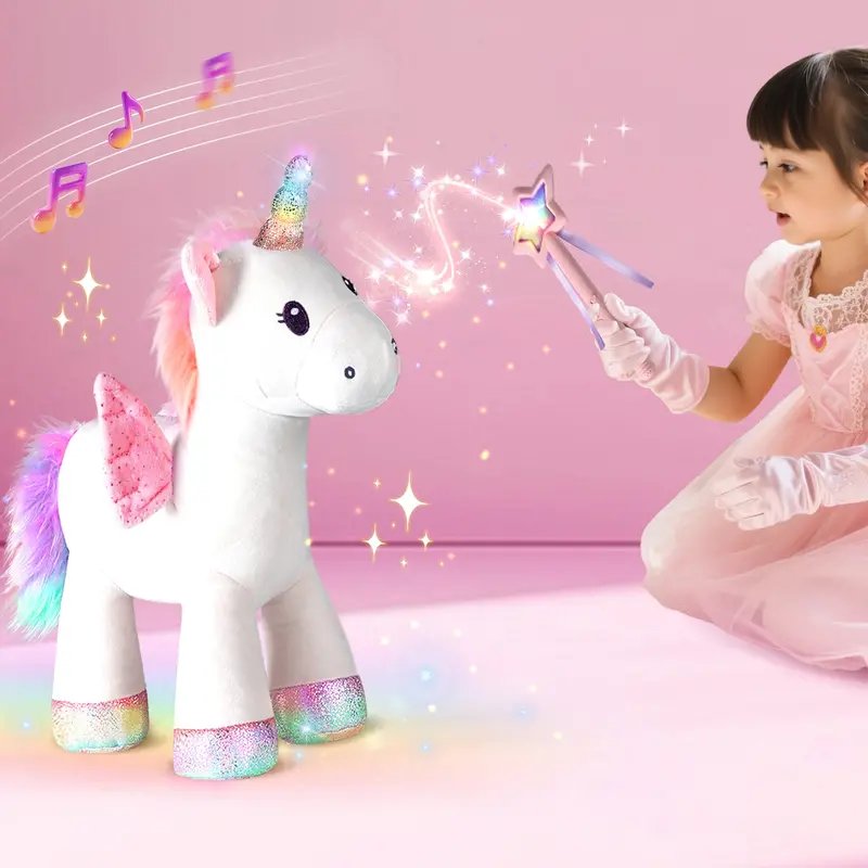 Enchanted Glow Unicorn Plush Toy 1