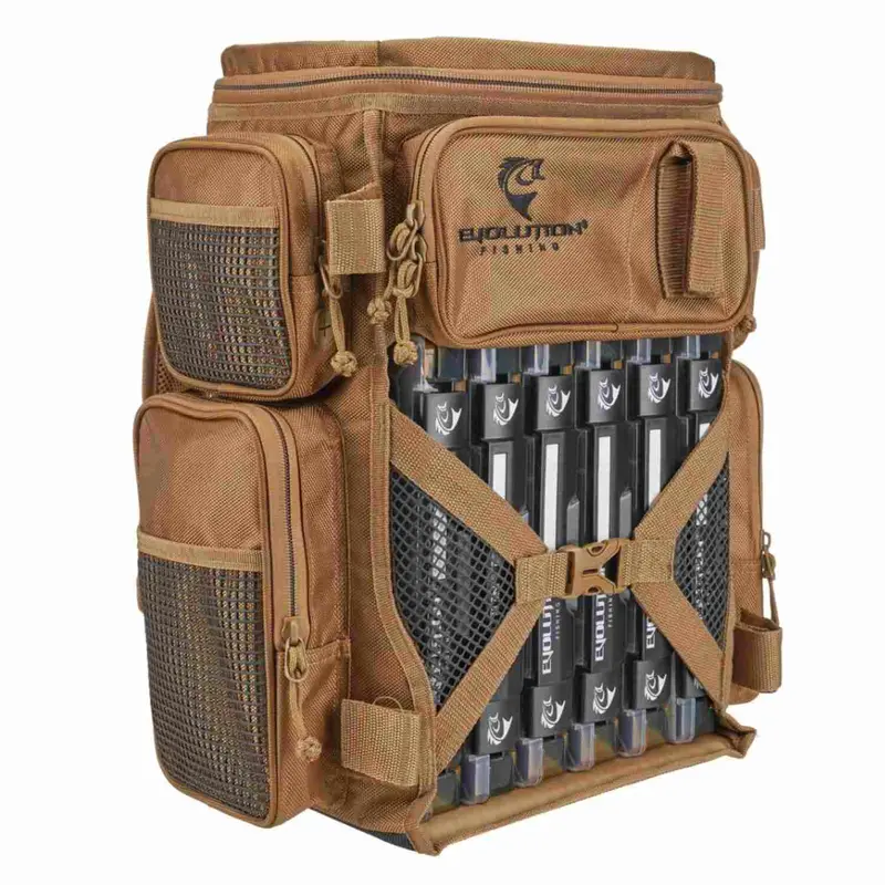 Evolution Outdoor Drift 3600 Tackle Backpack – Waterproof Organized Carry 1