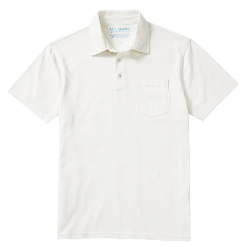 Fair Harbor Atlantic Organic Cotton Polo Shirt 1