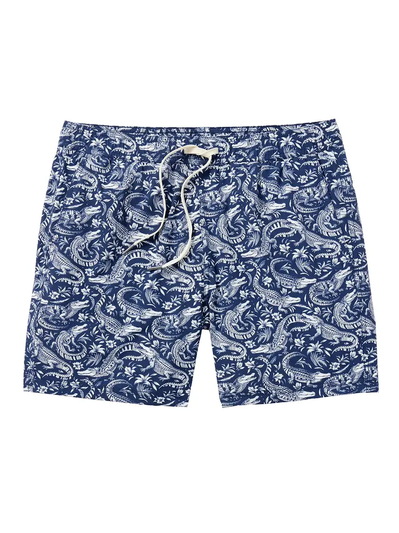 Fair Harbor Bungalow Trunk Swim Shorts 1