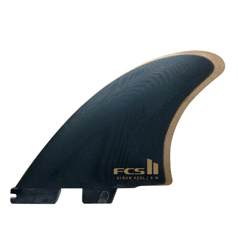 Fcs 2 Album Pg Keel Fin Set – Black (Small/Medium) 1