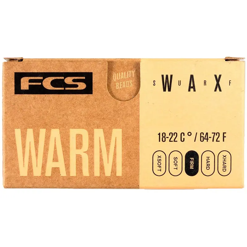 Fcs Warm-Temperature Surf Wax – Single Block 1