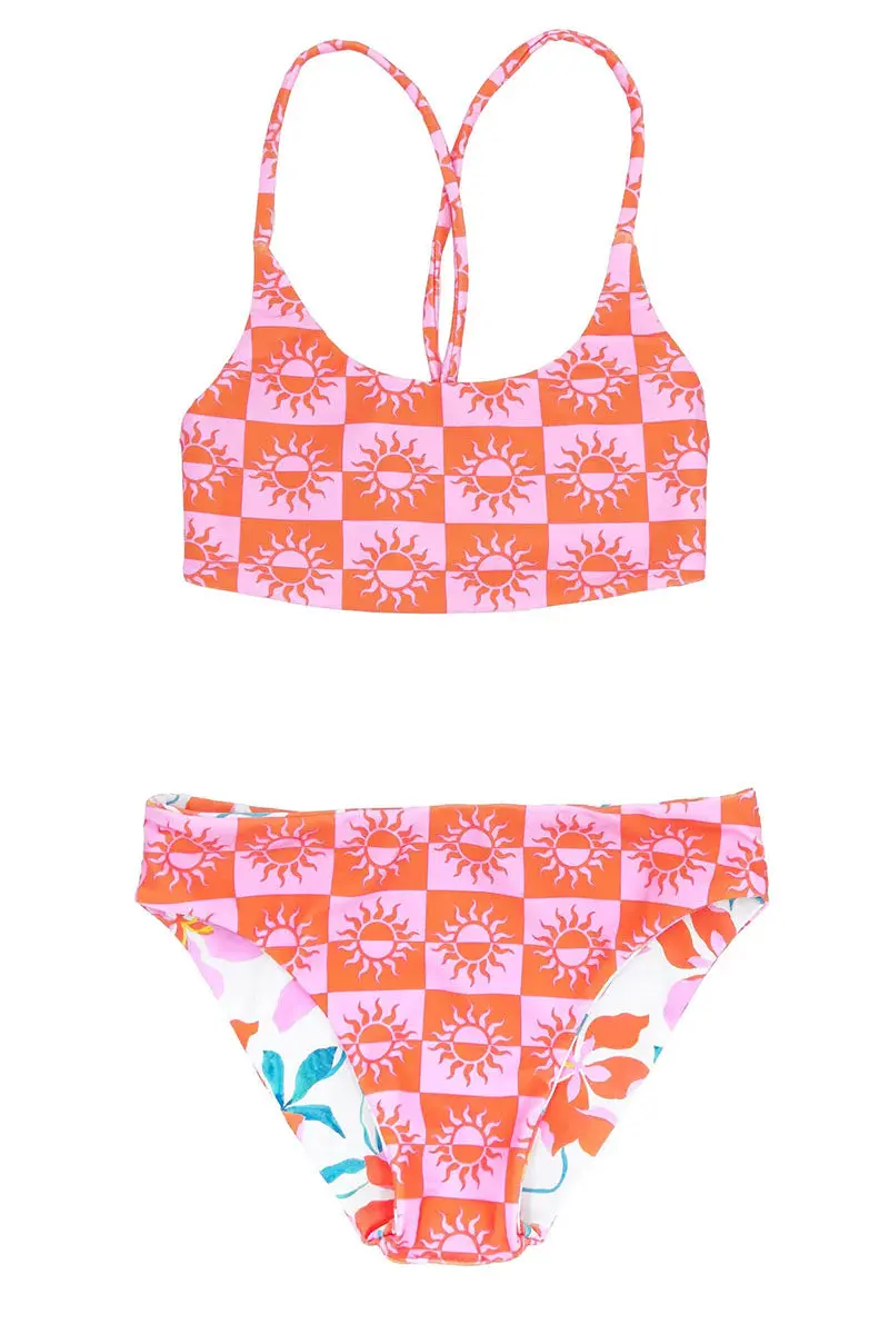 Feather 4 Arrow Waverly Reversible Bikini Set 1