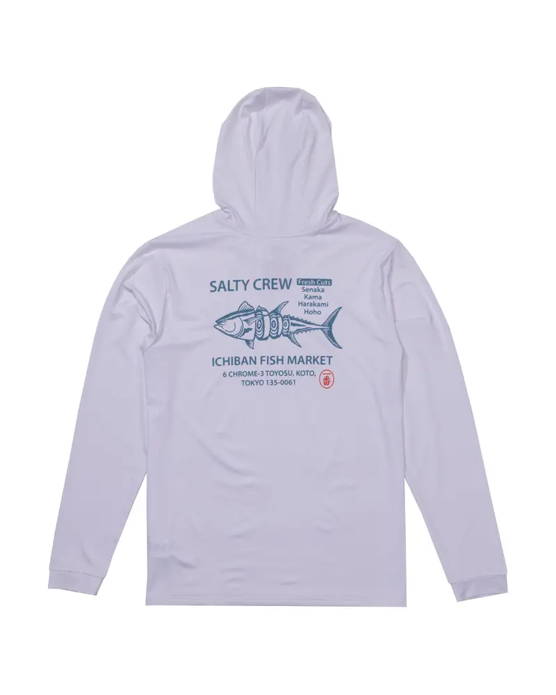 Fish Market Hooded Sun Protection Shirt 1