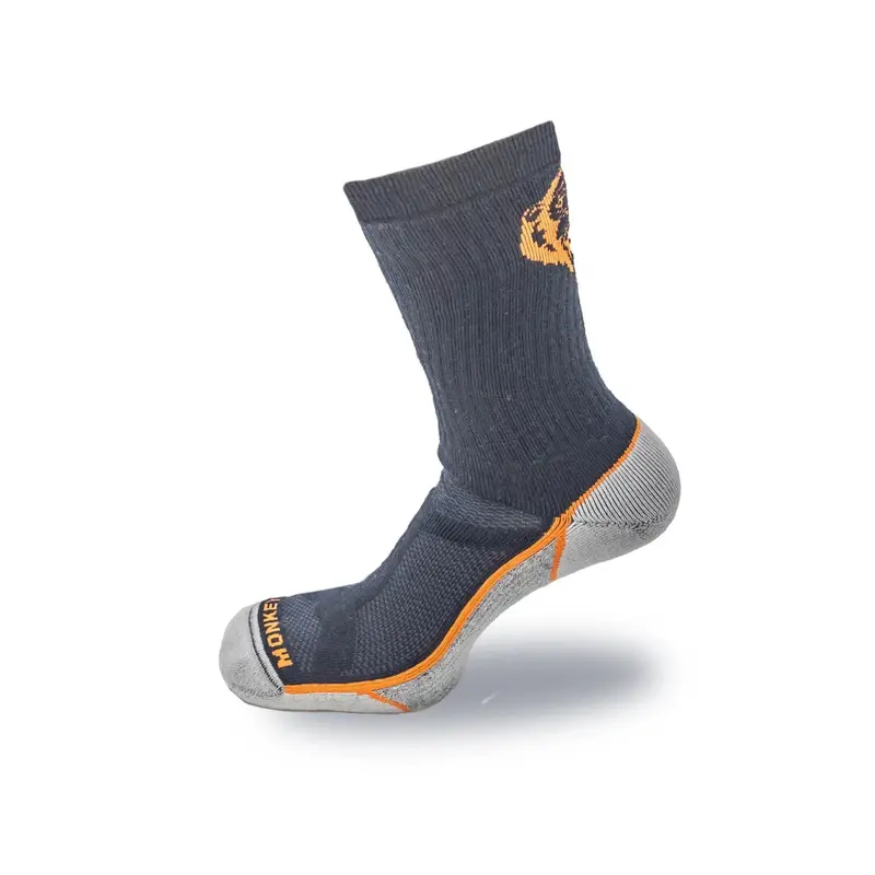Fish Monkey Medium-Weight Boot Crew Socks (Sm300) 1