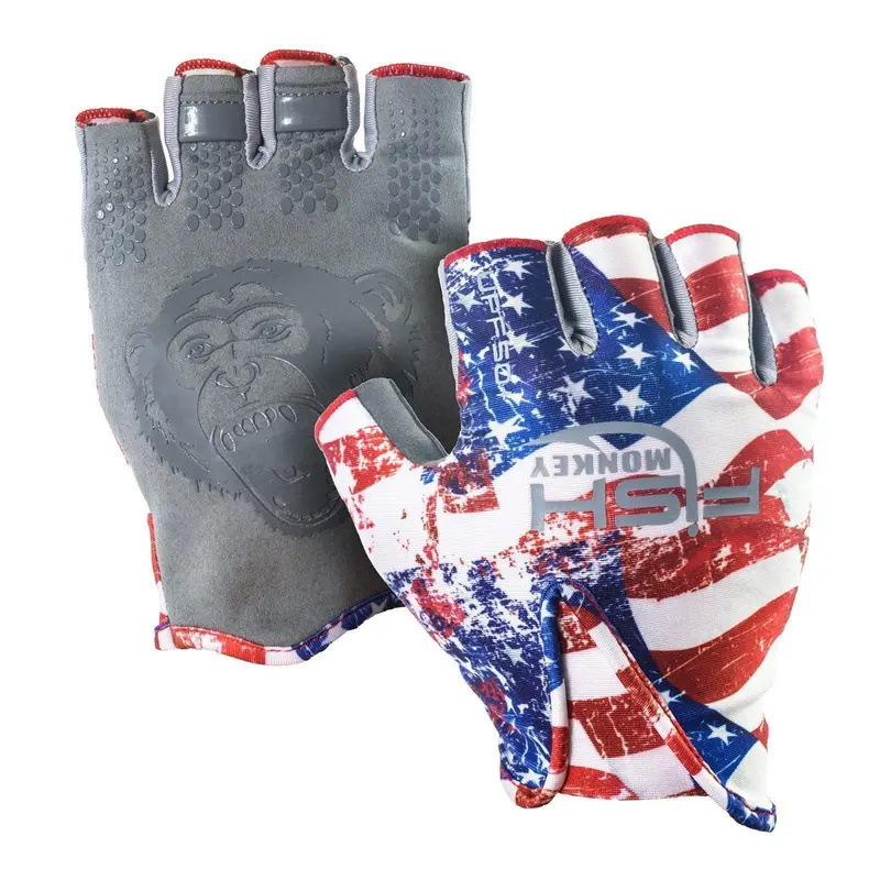 Fish Monkey Stubby Lightweight Guide Gloves (Fm18) 6