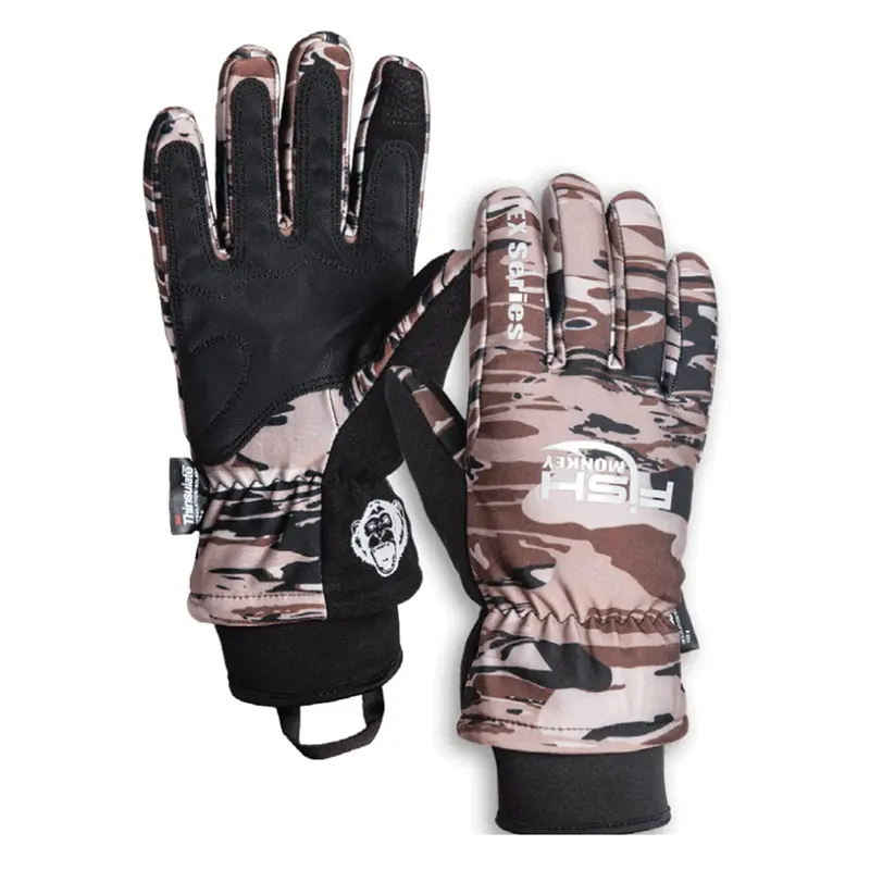 Fish Monkey Tundra Ex Waterproof Insulated Full-Finger Fishing Gloves (Fm31) 1