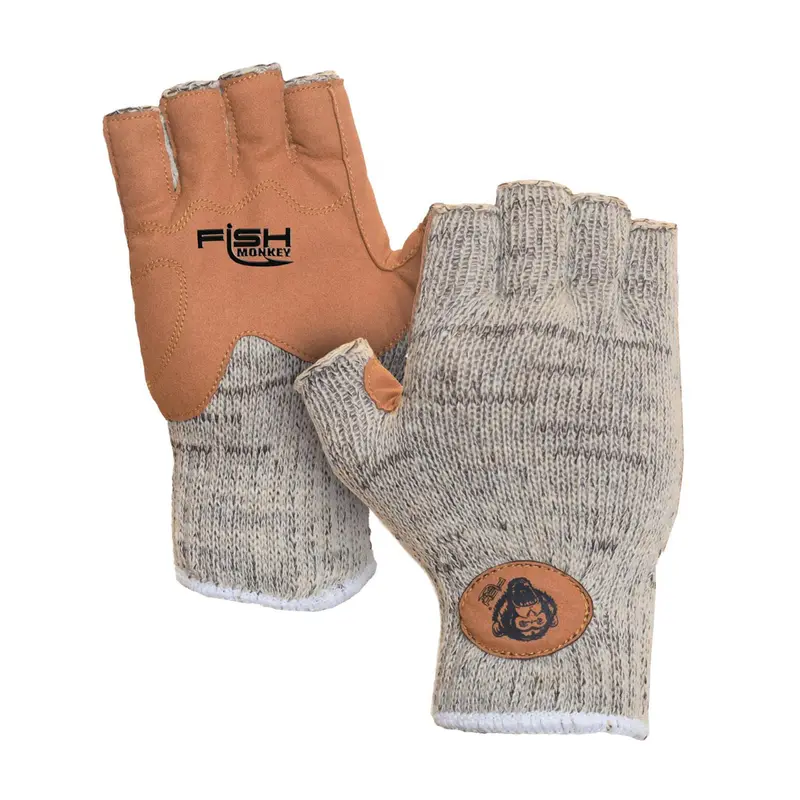 Fish Monkey Wooly Half-Finger Wool Fishing Gloves (Fm30) 1
