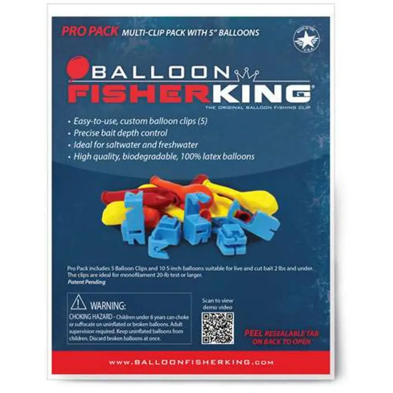 Fisher King Balloon Clip – Adjustable, Heavy-Duty Balloon Release Tool 1