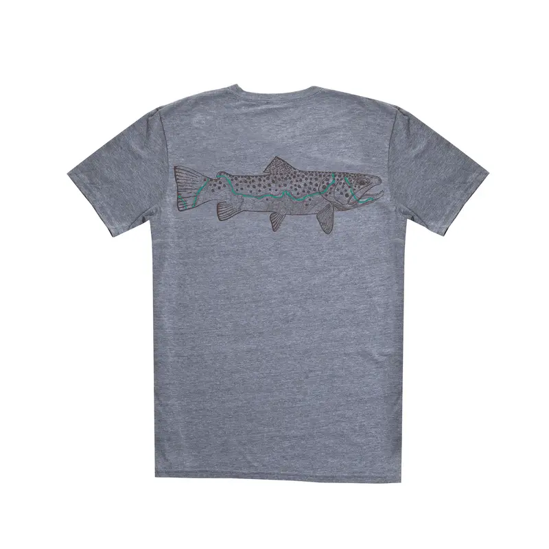 Fishpond Topo Trout Technical T-Shirt For Anglers 1