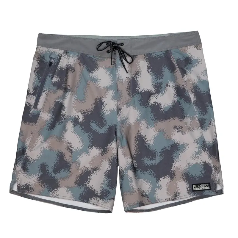 Florence Marine X Camo Print Men'S Boardshorts 1