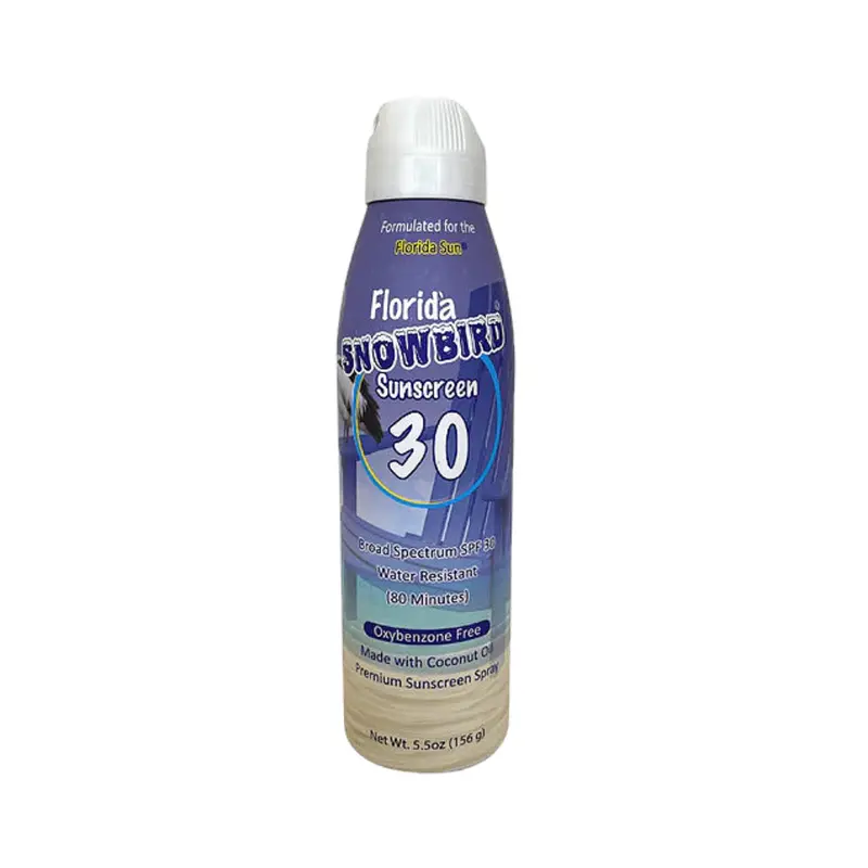 Florida Glow Spf 30 Sunscreen Spray – 5.5 Oz 1