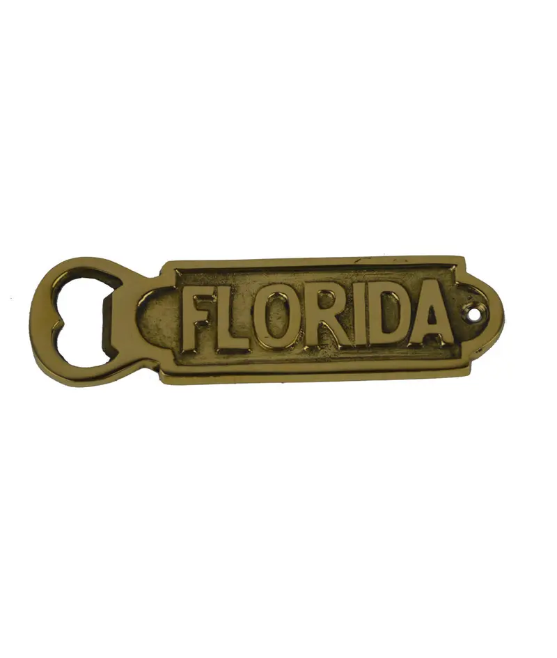 Florida-Themed Plaque Bottle Opener – Decorative & Functional 1