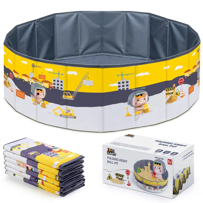 Foldable Ball Pit With Ocean Ball Tent – Portable Play Tent For Children 1