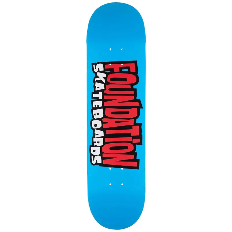 Foundation 90S Retro Skateboard Deck 1
