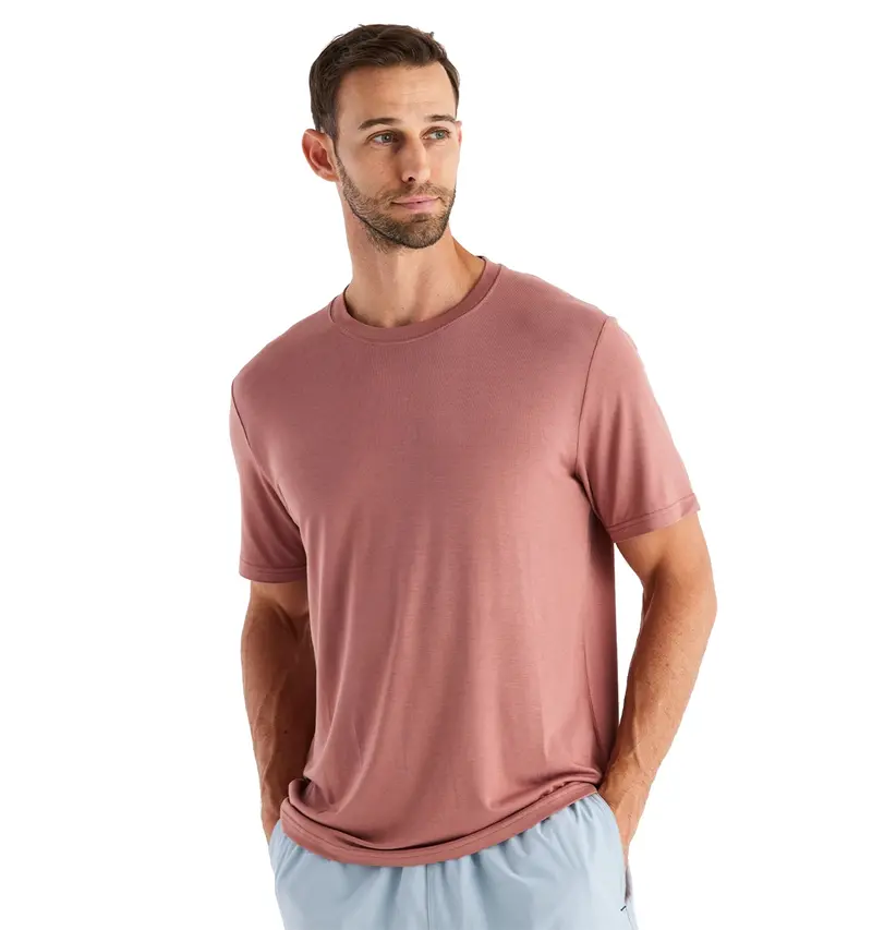 Free Fly Bamboo Motion Tee – Eco-Friendly Breathable Crewneck Top 2