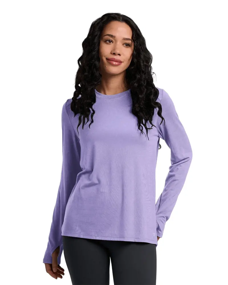 Free Fly Bamboo Shade Long Sleeve Top For Women 1