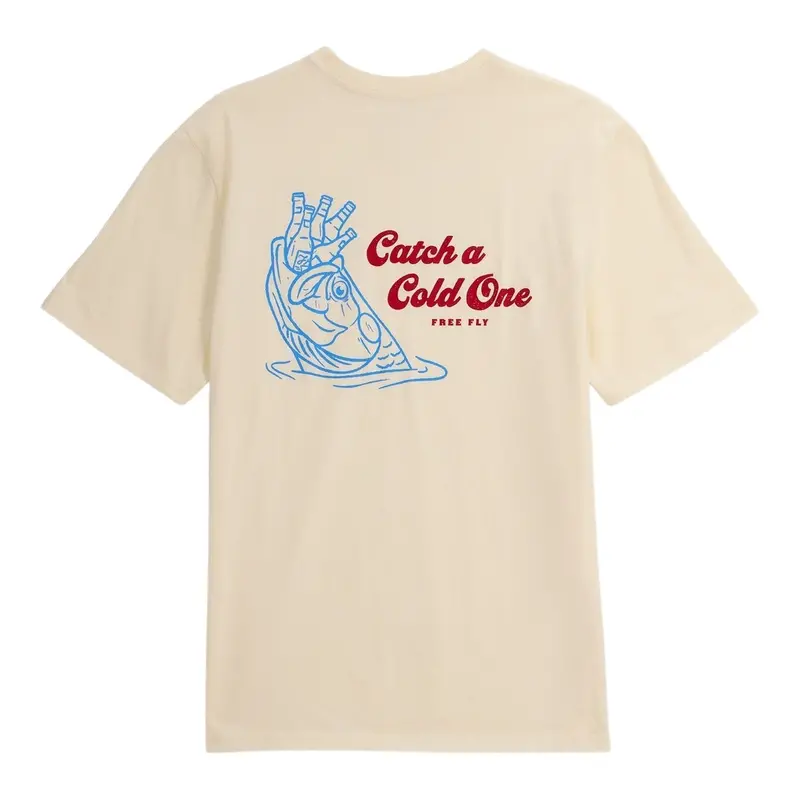 Free Fly Cold Ones Pocket T-Shirt – Men'S Casual Tee 1