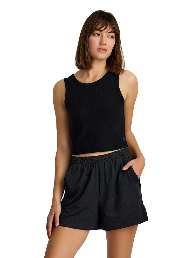 Free Fly Ribbed Bamboo V-Neck Tank Top 2