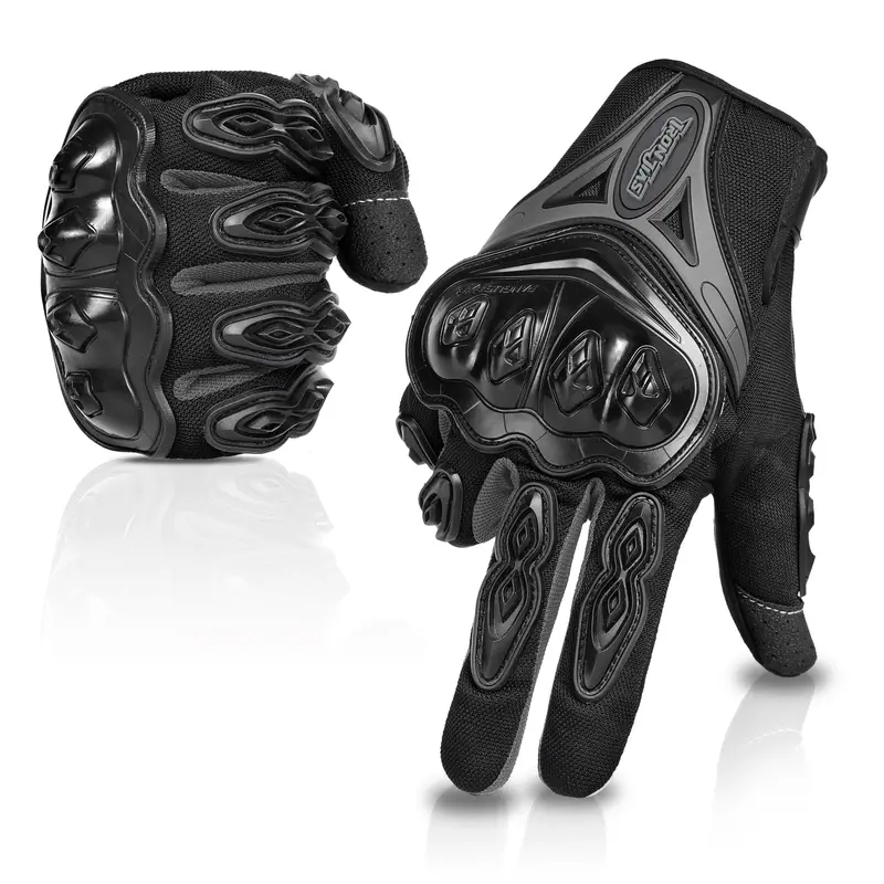 Freedom Series Lightweight Summer Motorcycle Gloves – Axe10 1