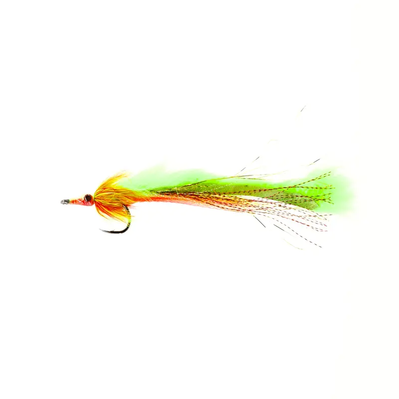 Gen X Pike Bunny Fly – Red And Chartreuse 1