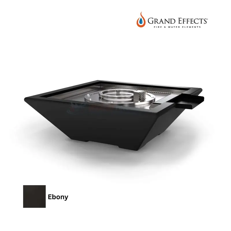 Grand Effects Corinthian Fire & Water Bowl – Cast Concrete Design