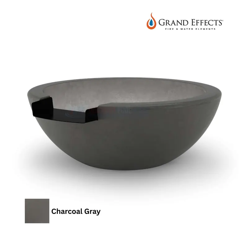 Grand Effects Legacy Water Bowl – Minimalist Concrete Design 1