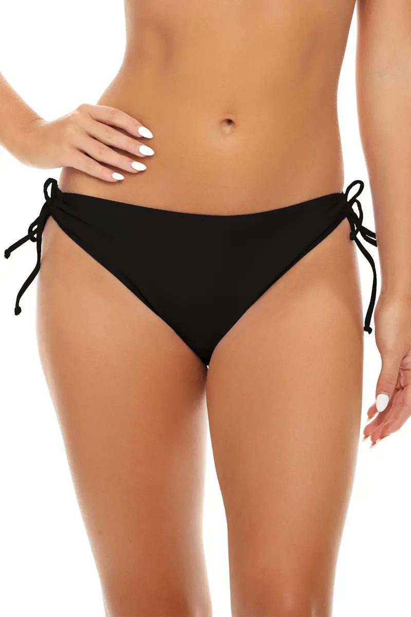 H2Oh Easy-To-Pleasure Tie-Front Bikini Bottom 1