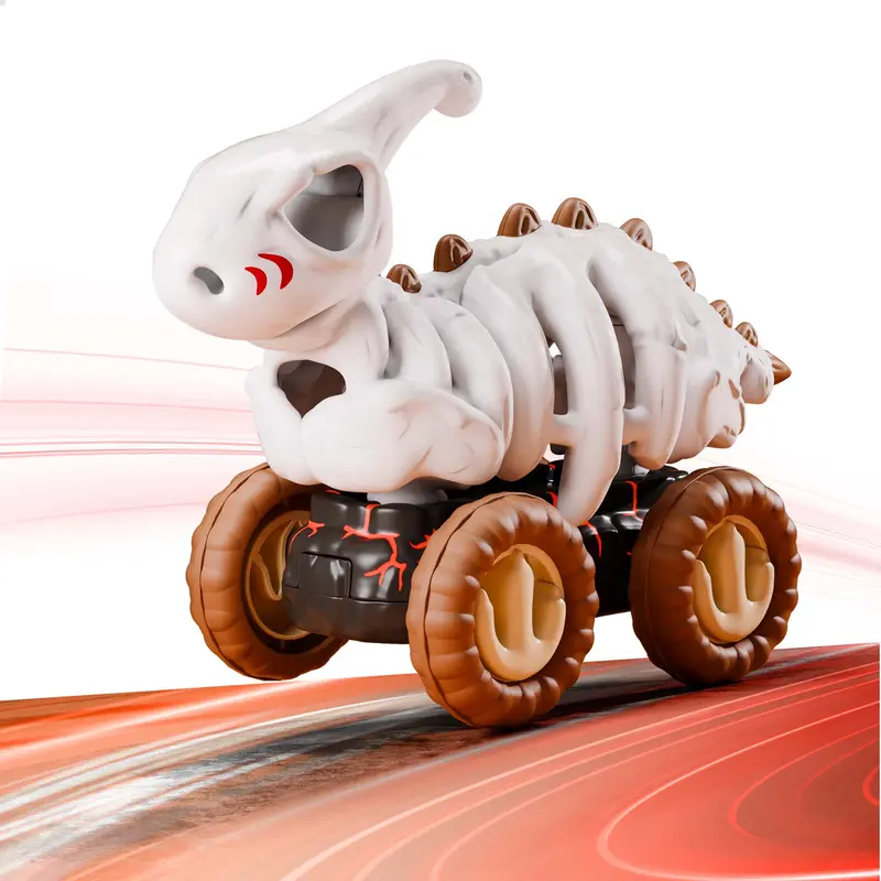 Hadrosaurus-Themed Construction Truck – Fossil-Inspired Dino Vehicle Toy 1