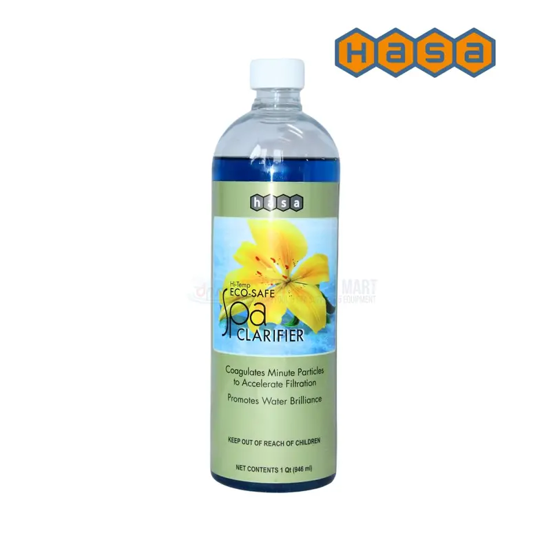 Hasa Hi-Temp Eco-Safe Spa Clarifier – 32 Oz Bottle (Model 90122) 1